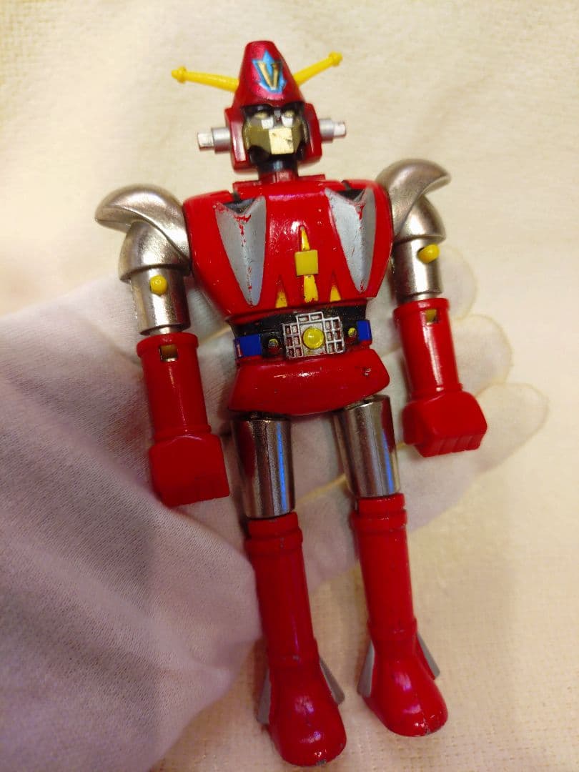 中古　当時モノ珍品　宇宙鉄人キョーダイン　スカイゼル超合金　頭部コンバトラーV