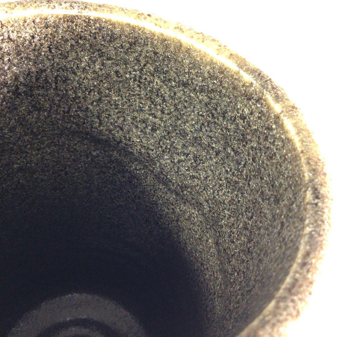 Ｐ９１９　水指　『高垣帰泥造』『於丹沢寄』『胴締水指』　共箱　茶道具