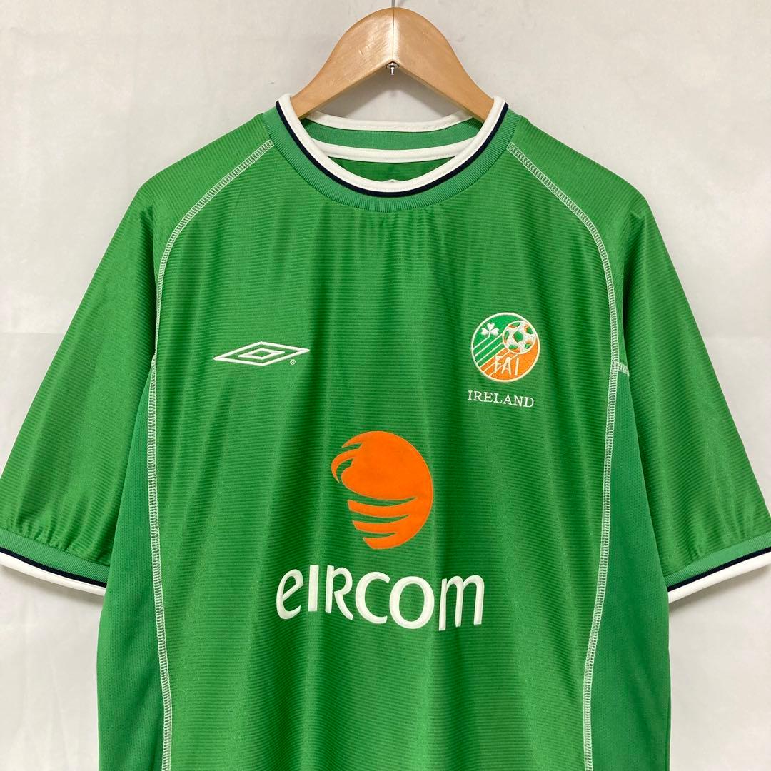 UMBRO アンブロ アイルランド代表 ユニフォーム ゲームシャツ L
