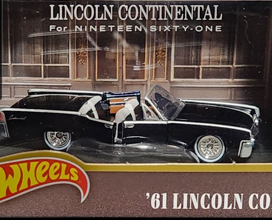 ホットウィール RLC リンカーン '61 コンチネンタル 限定 1961