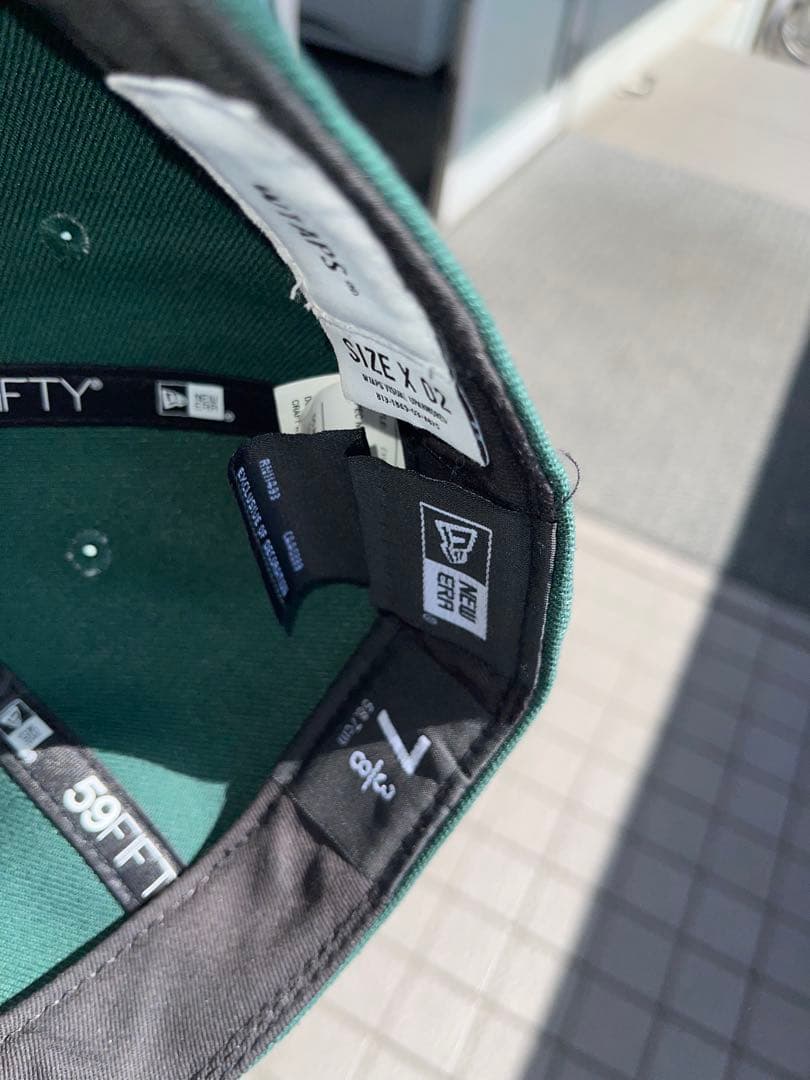 WTAPS NEW ERA 59FIFTY グリーン キャップ 7 3/8