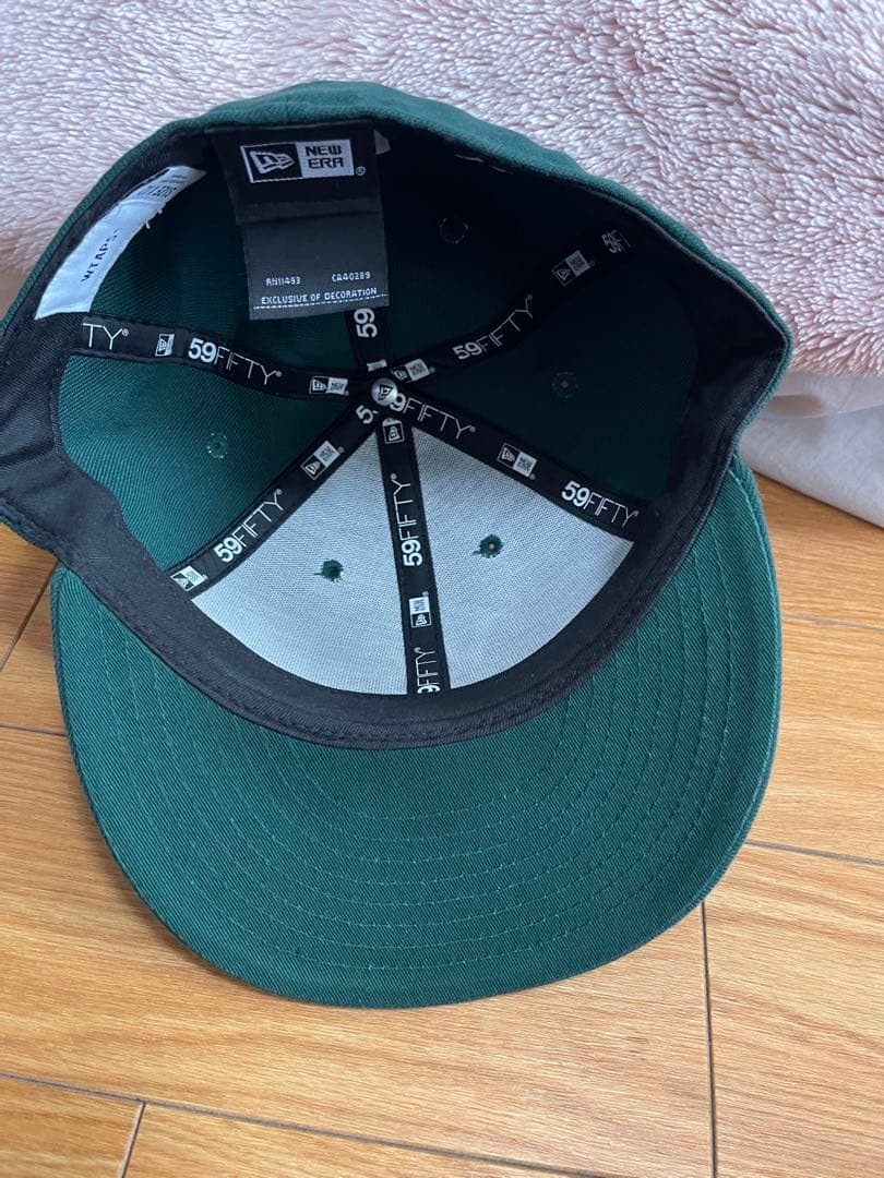 WTAPS NEW ERA 59FIFTY グリーン キャップ 7 3/8