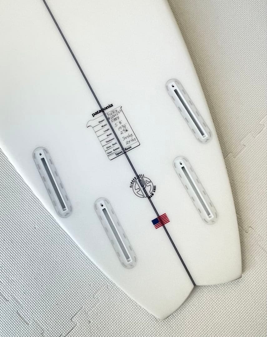 新品未使用　FCD パタゴニア FARK 5'8
