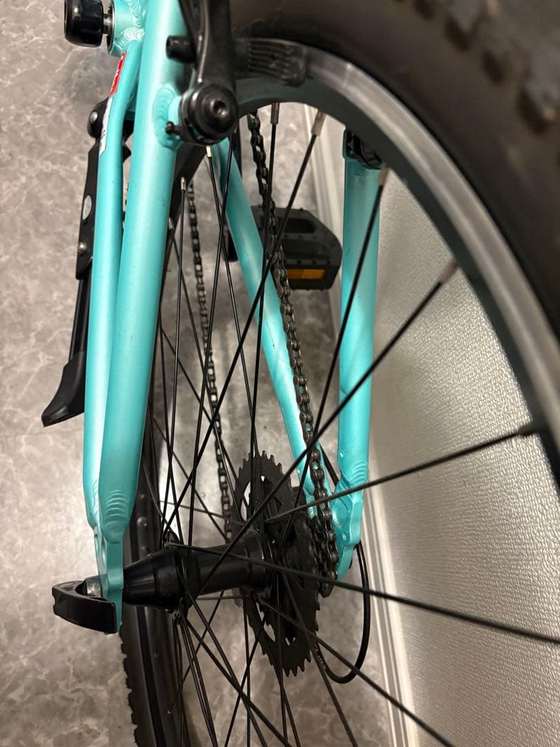 【たのメル便】Bianchi PIRATA 26チェレステ8速 ジュニアMTB