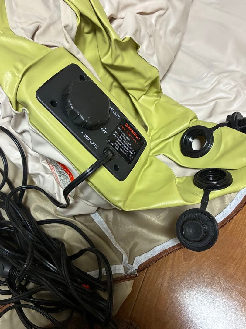 LOGOS 電動ポンプ内蔵エアベッド 楽ちんオートキャンプベッド270