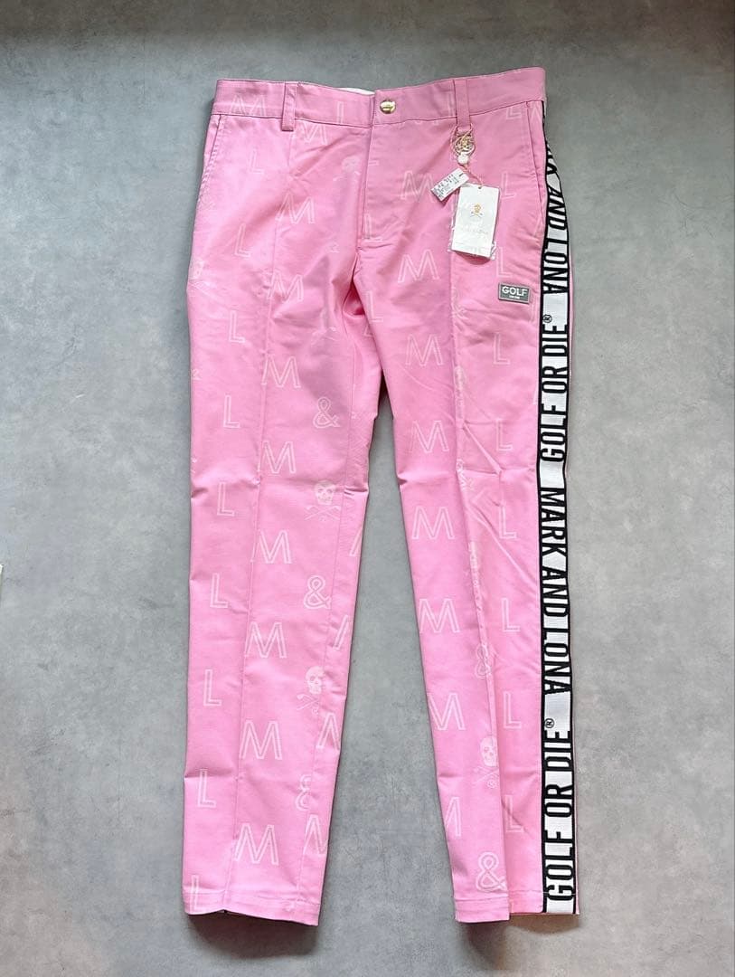 新品 ★ MARK&LONA 完売モデル ボトムス ピンク マーク&ロナ 正規品