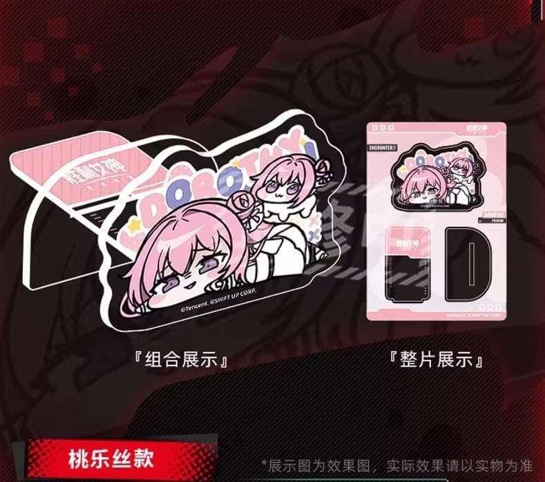 【中国限定】NIKKE　doro モニターコンパニオン　アクリルスタンド　全種