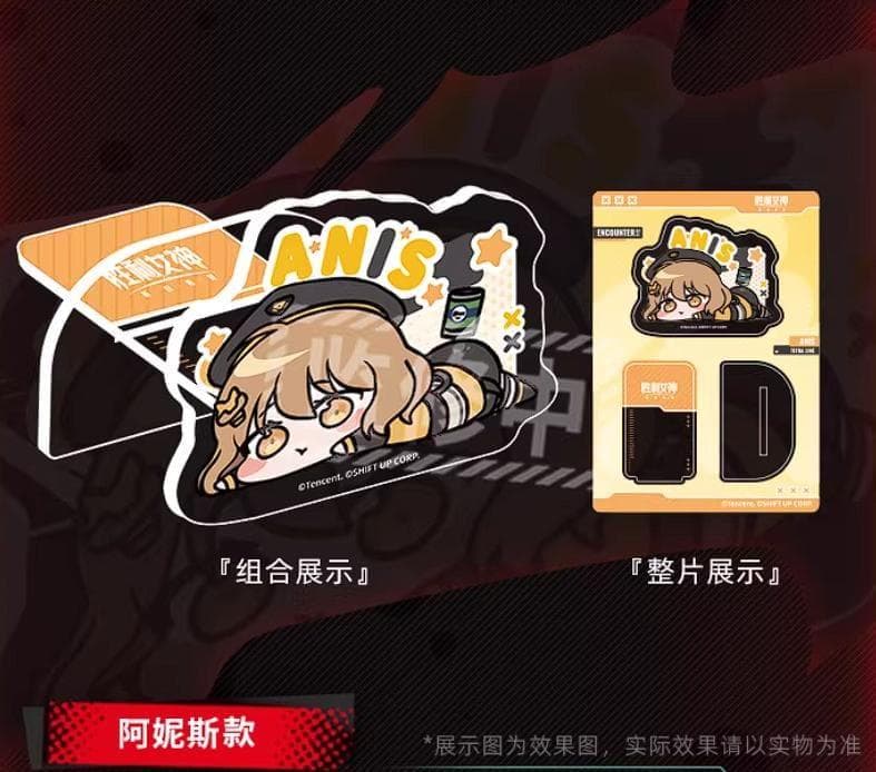 【中国限定】NIKKE　doro モニターコンパニオン　アクリルスタンド　全種