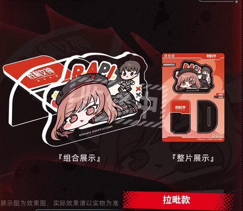 【中国限定】NIKKE　doro モニターコンパニオン　アクリルスタンド　全種