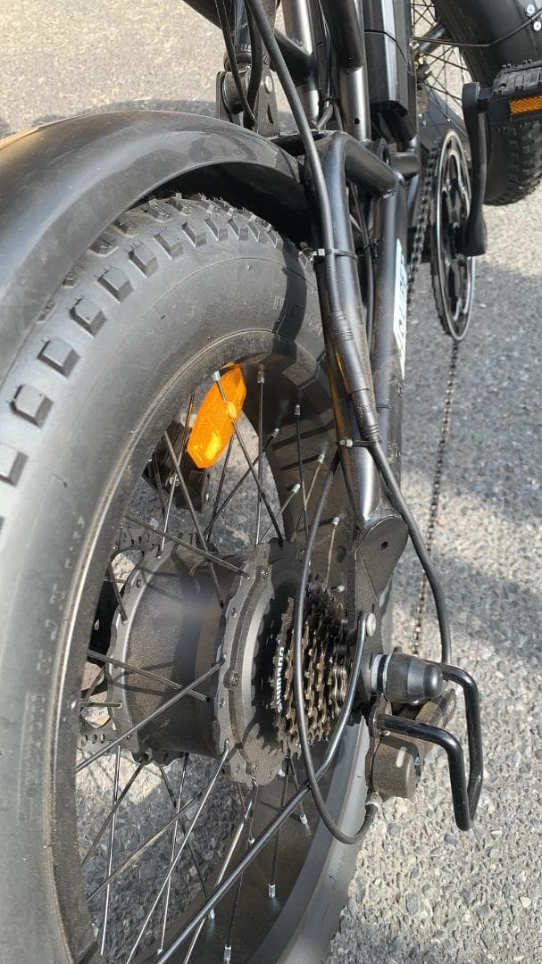 訳あり Houpet 電動アシスト自転車 20インチ 極太タイヤ 5段階アシスト