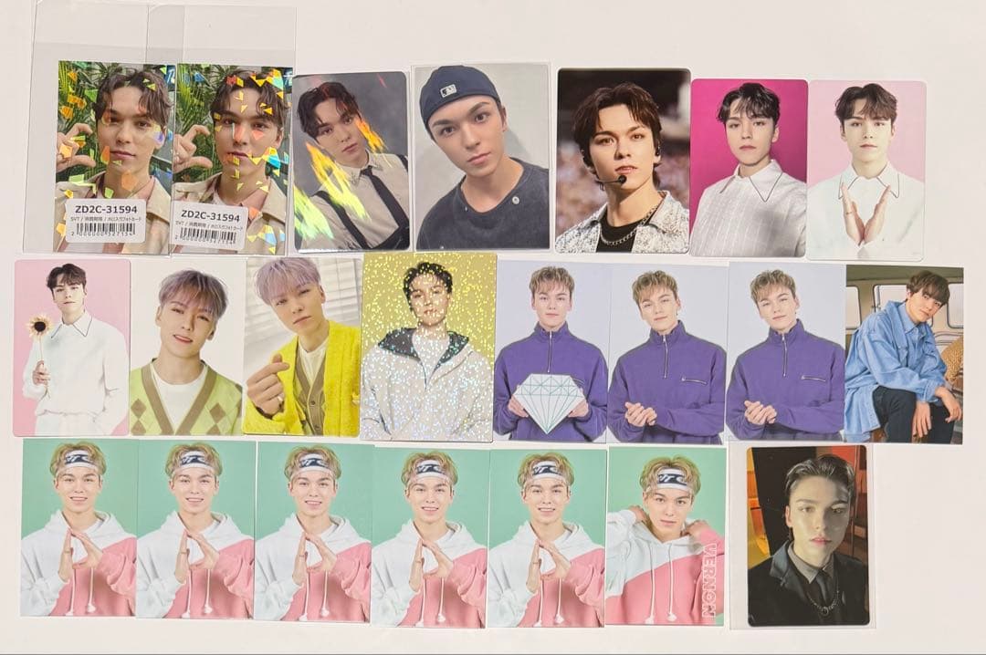 SEVENTEEN セブチ バーノン トレカ バインダー 56点 まとめ売り