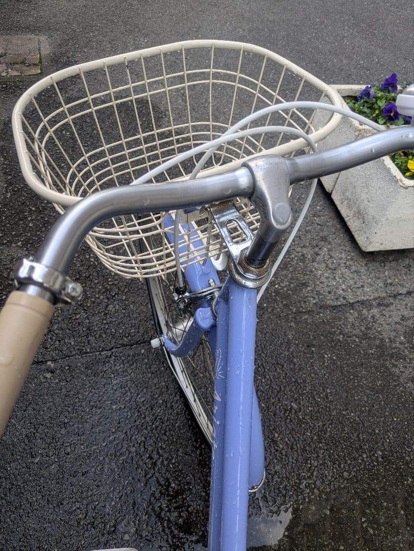 子供用自転車 　パープル　24インチ