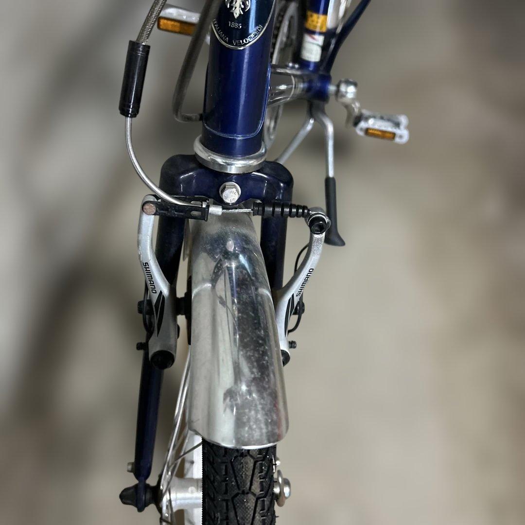 Bianchi Merlo 小径自転車 ネイビー　ミニベロ