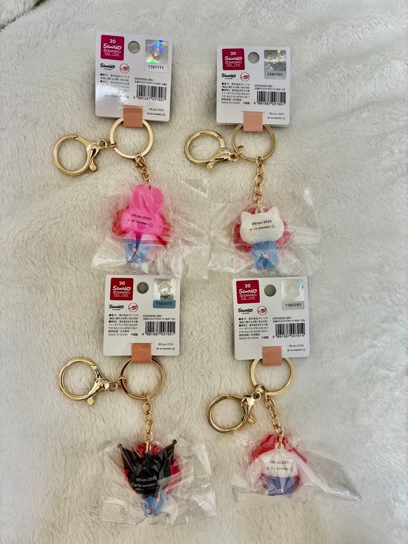 【大幅値下げ|完全新品|即日発送】サンリオ×万博ミャクミャククリア人気セット