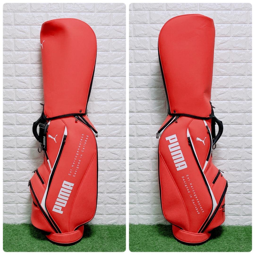 キャディバッグPUMA プーマ 5分割 カートタイプ