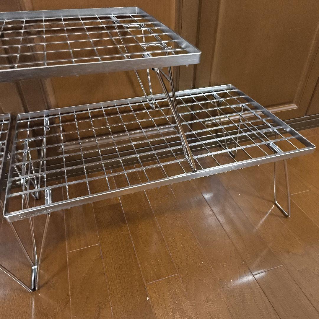 キャンピングムーン フィールドラック ステンレス