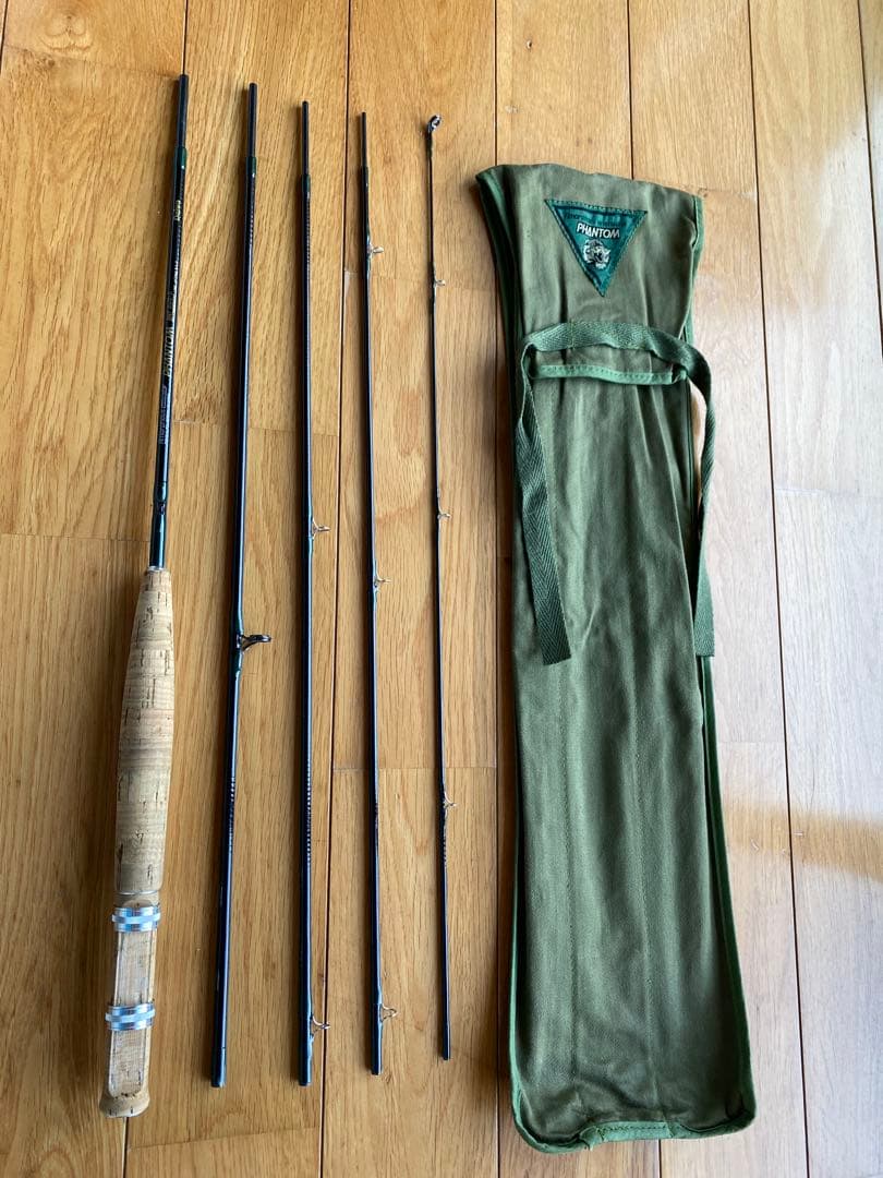 DAIWA PHANTOM AWF８０５ー５　#４ー５　ドライ&ニンフ　ケース付