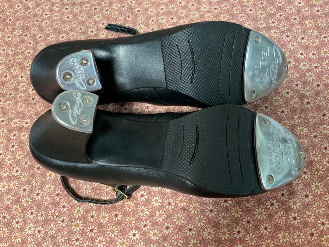 Capezio ブラック タップダンスシューズ 24cm未使用品