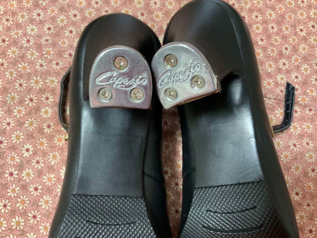 Capezio ブラック タップダンスシューズ 24cm未使用品