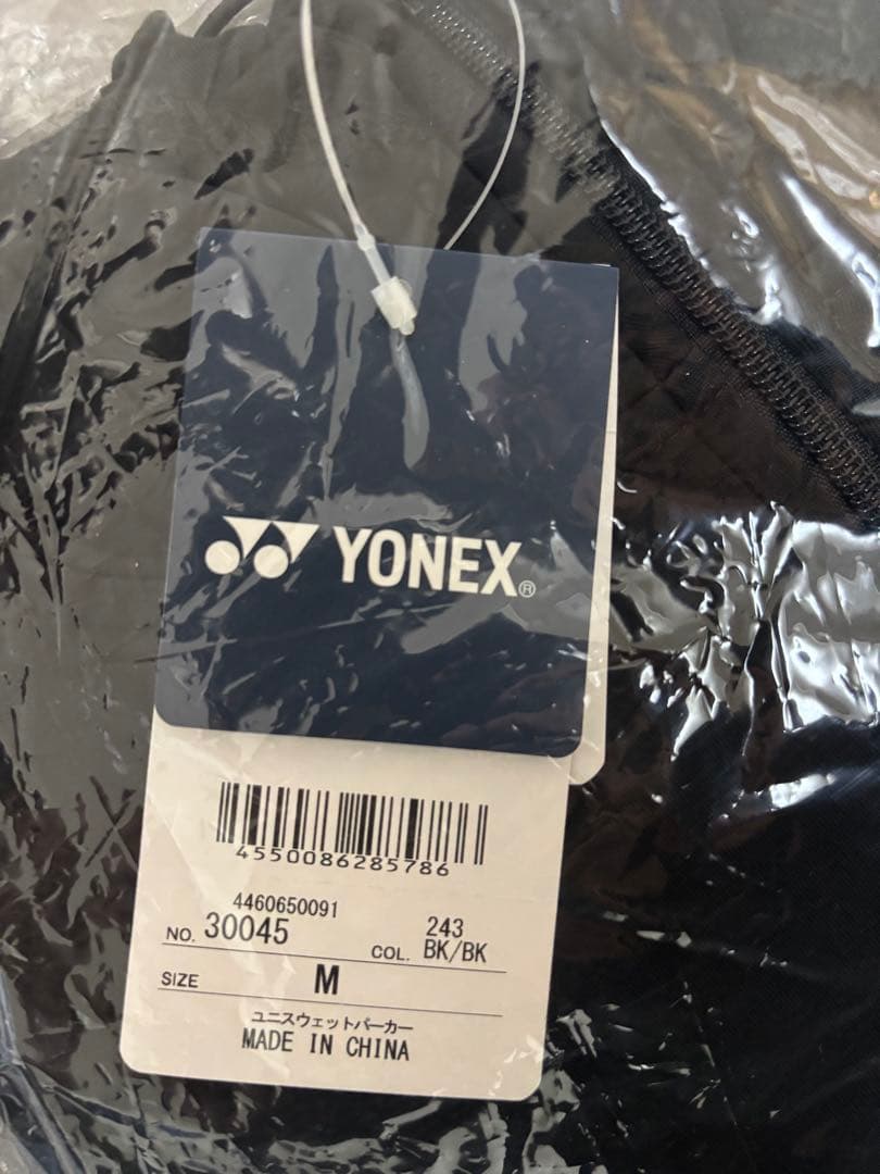 YONEX ユニスウェットパーカー Mサイズ　新品