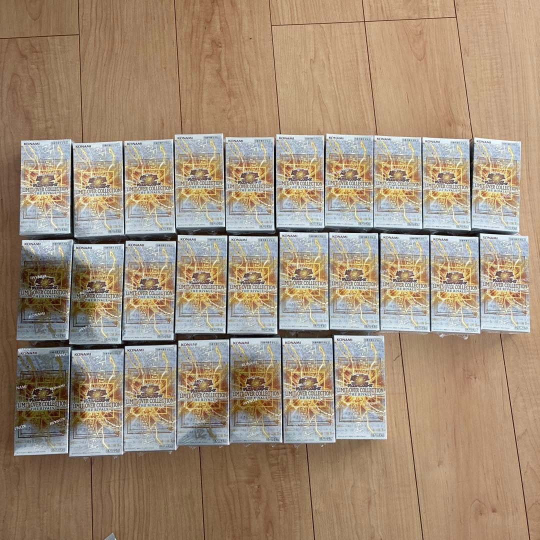 遊戯王リミットオーバーコレクション　ザライバルズ27BOX プロモ9パックセット