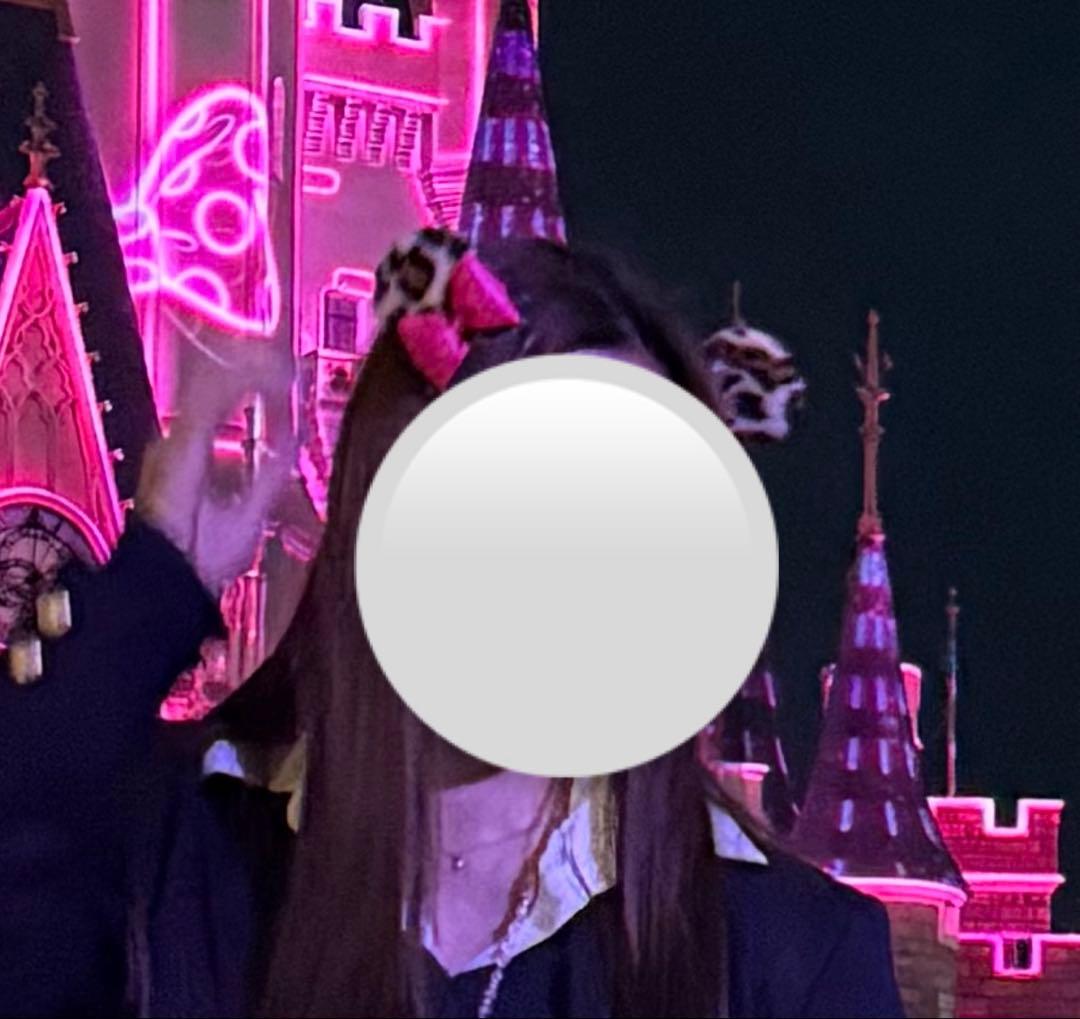 ディズニー　ヒョウ柄　レオパード　ミニー　パッチン　ヘアピン