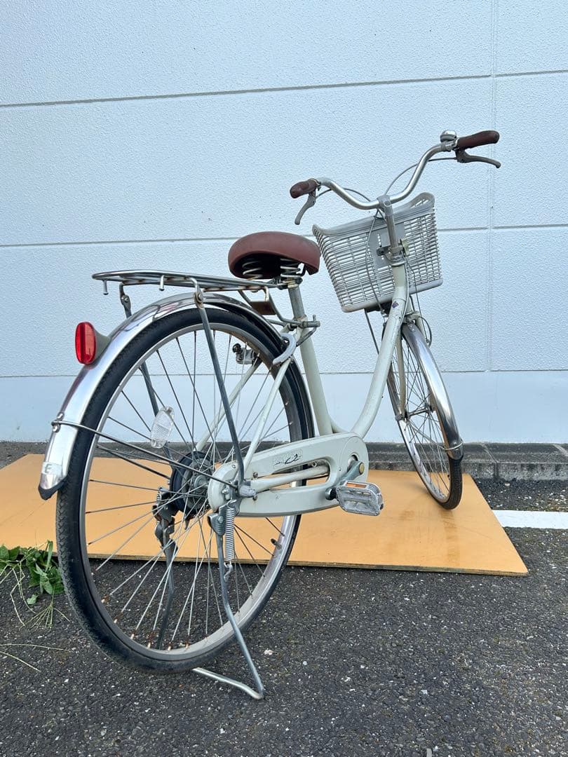 シティサイクル 26インチ 前カゴ付き