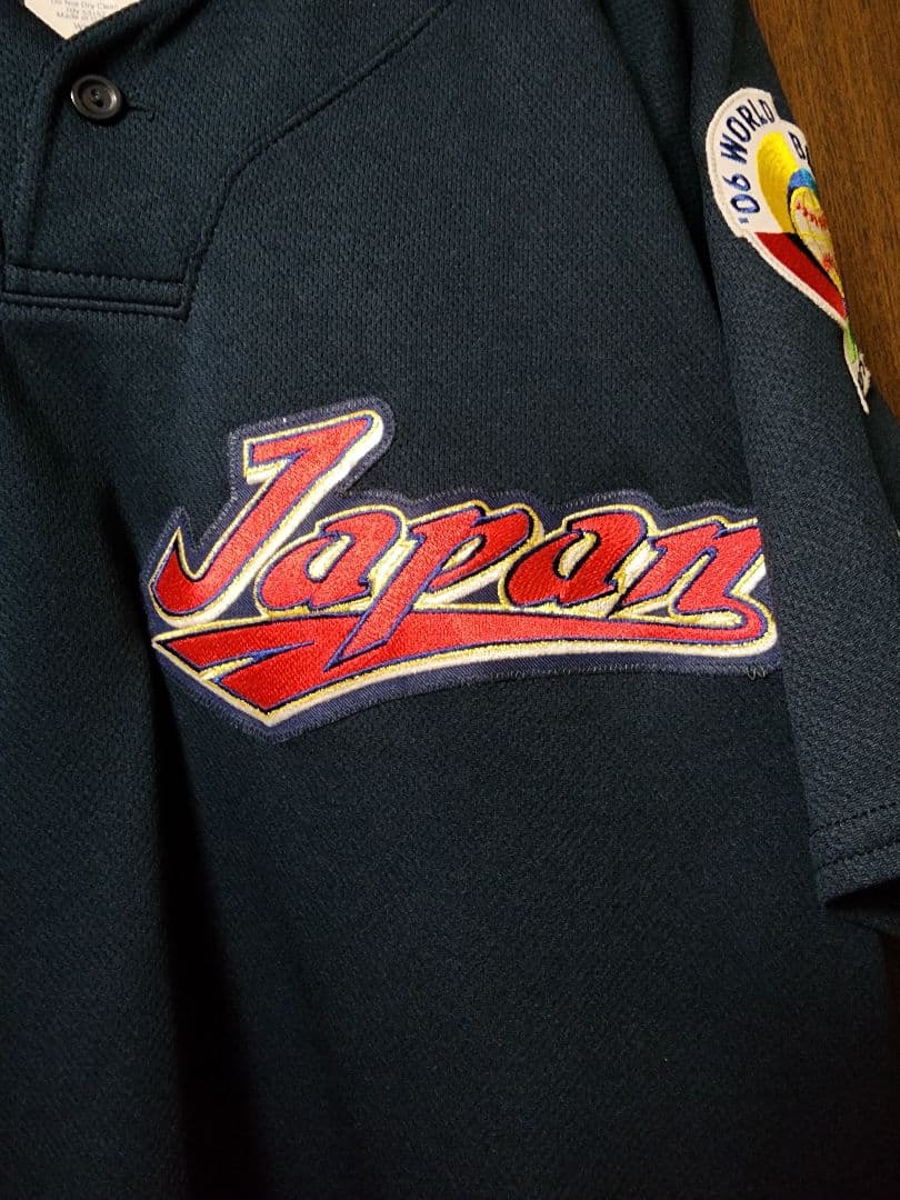 松坂大輔 ユニフォーム WBC 2006 侍ジャパン 18 wbc 刺繍