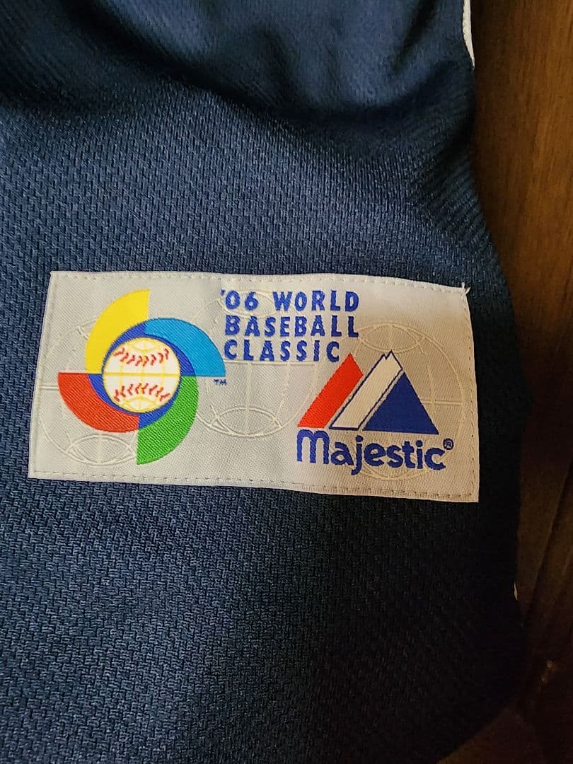 松坂大輔 ユニフォーム WBC 2006 侍ジャパン 18 wbc 刺繍