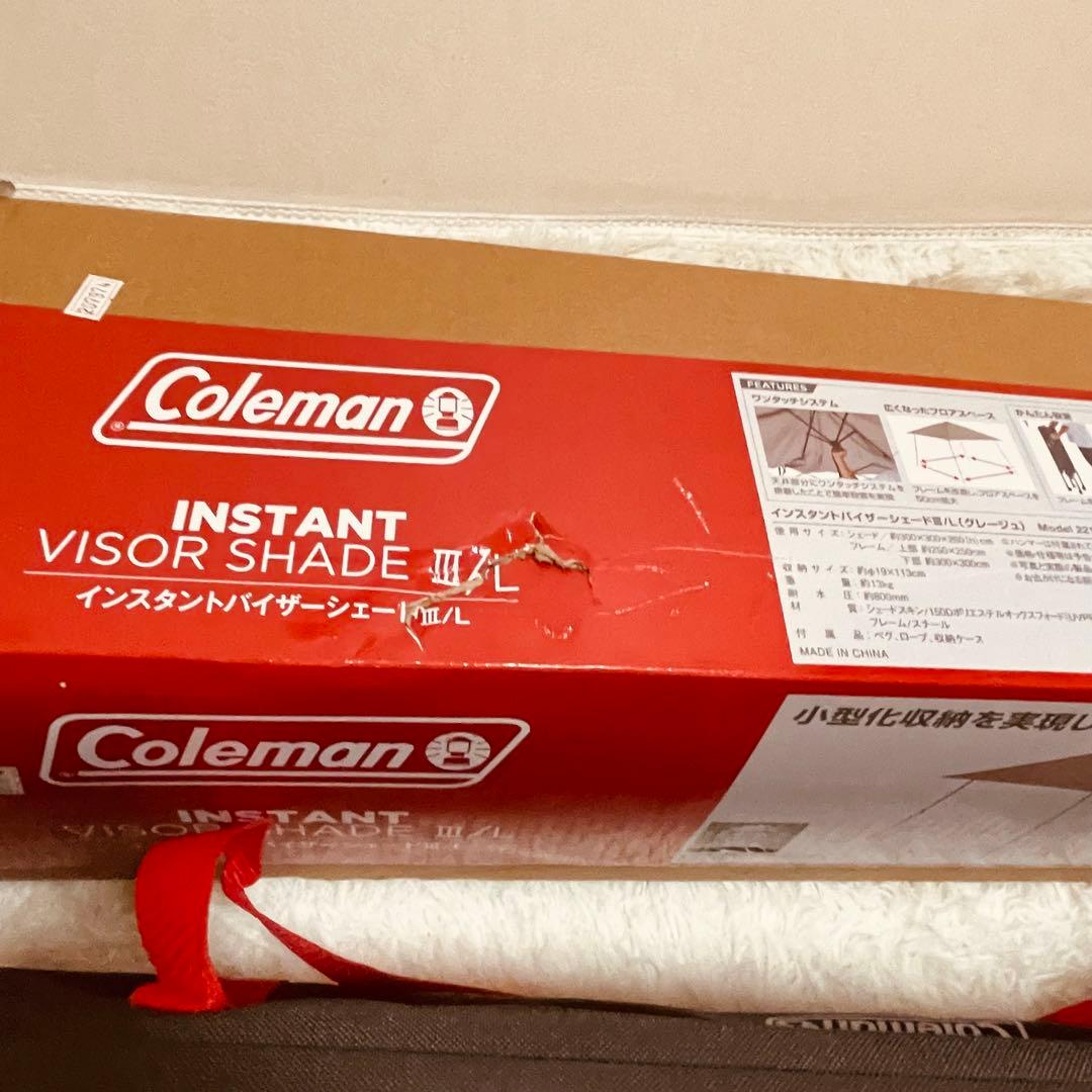 【未使用】Coleman インスタントバイザーシェードⅢ/L