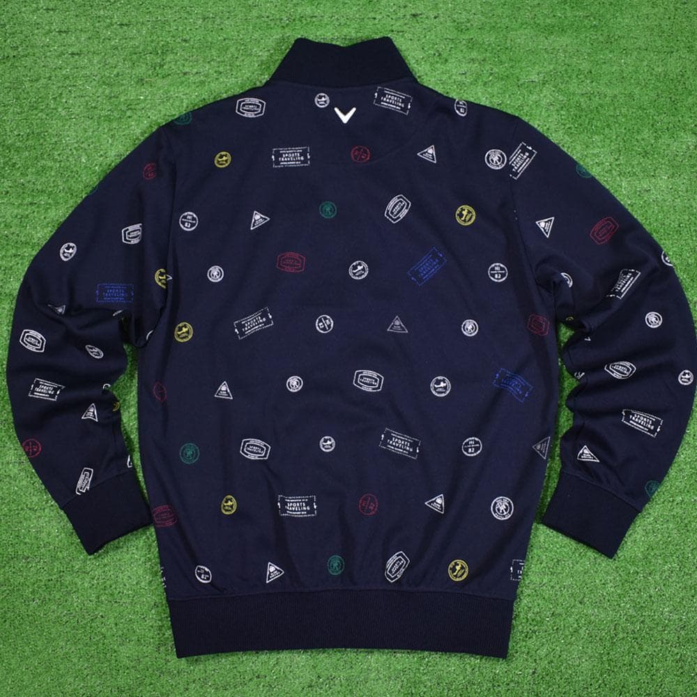 Callaway/キャロウェイ ゴルフ ジップジャケット【ネイビー/Ｌ】美品！