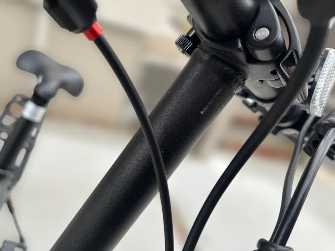VELMO PEGASUS 電動アシスト折りたたみ自転車 純正リアキャリア付