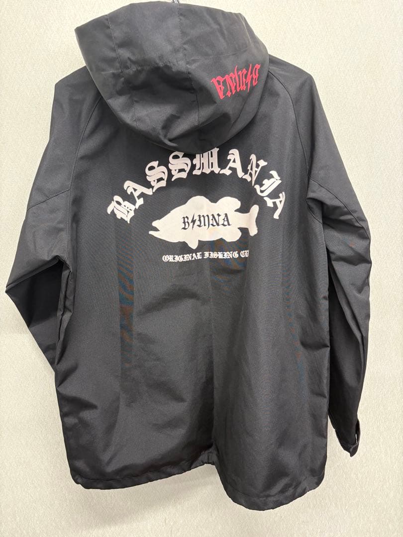 ＊レア商品＊bassmania ブラック マウンテンパーカー Lサイズ