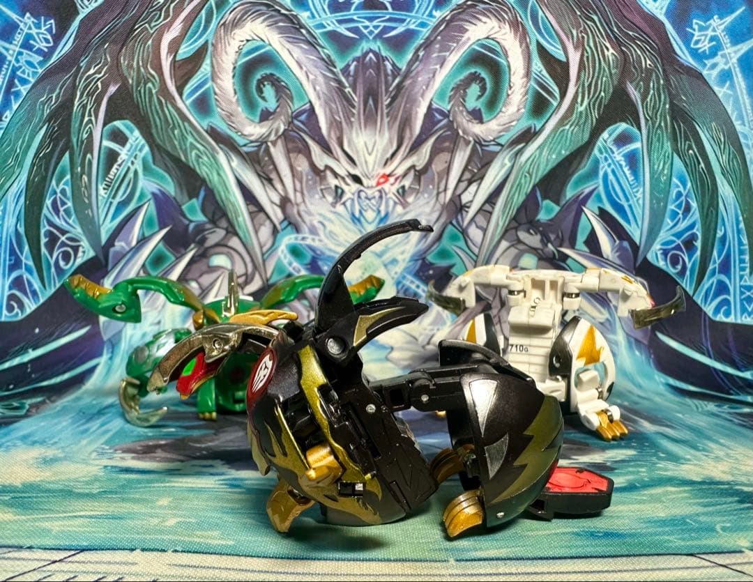 爆丸 神3 士ガリュウ 磁ドラガオン 轟フドウ