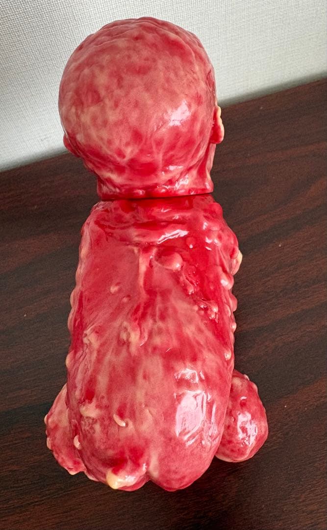 Kaijutan 人面豚 pigpigman 生肉 赤×乳白 マーブル成形