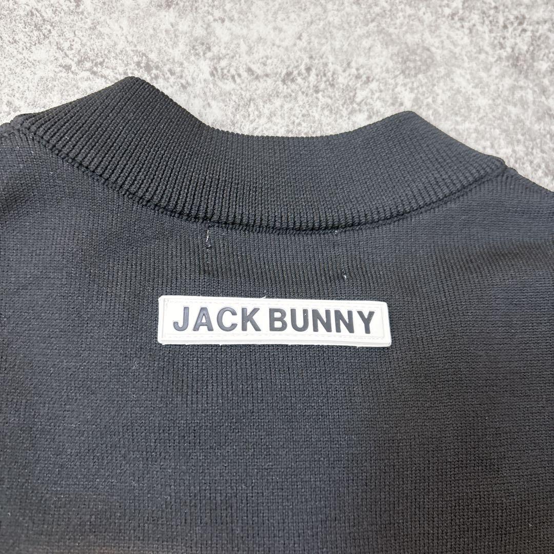 jack bunny ジャガード ニット ワンピース　ブラック　サイズ1