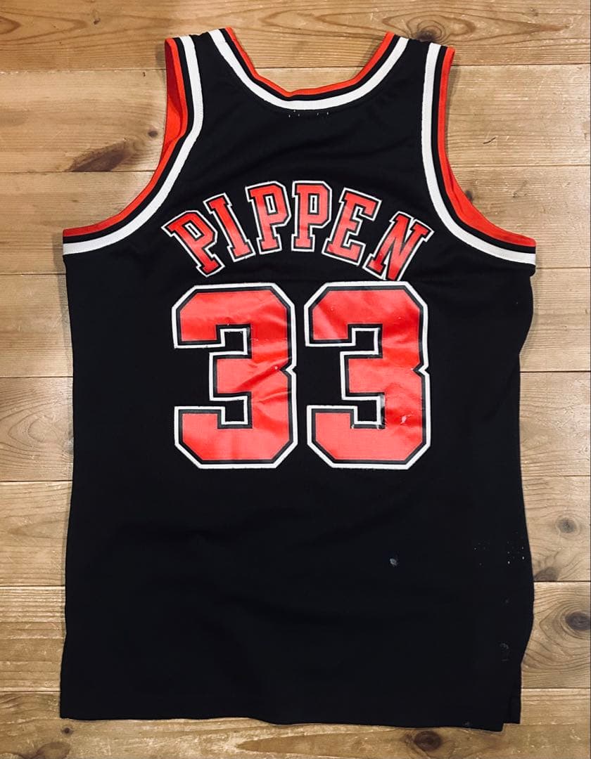 ユニフォーム 古着 90s Mitchell & Ness ブルズ PIPPEN