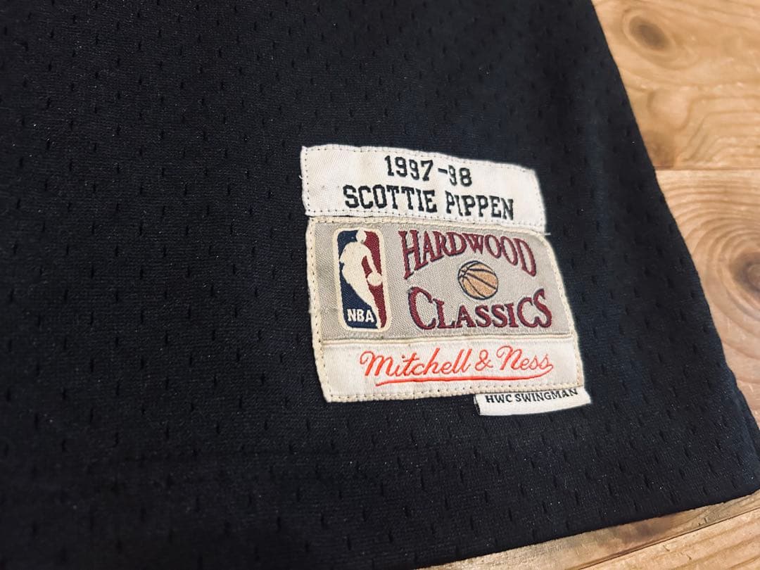 ユニフォーム 古着 90s Mitchell & Ness ブルズ PIPPEN