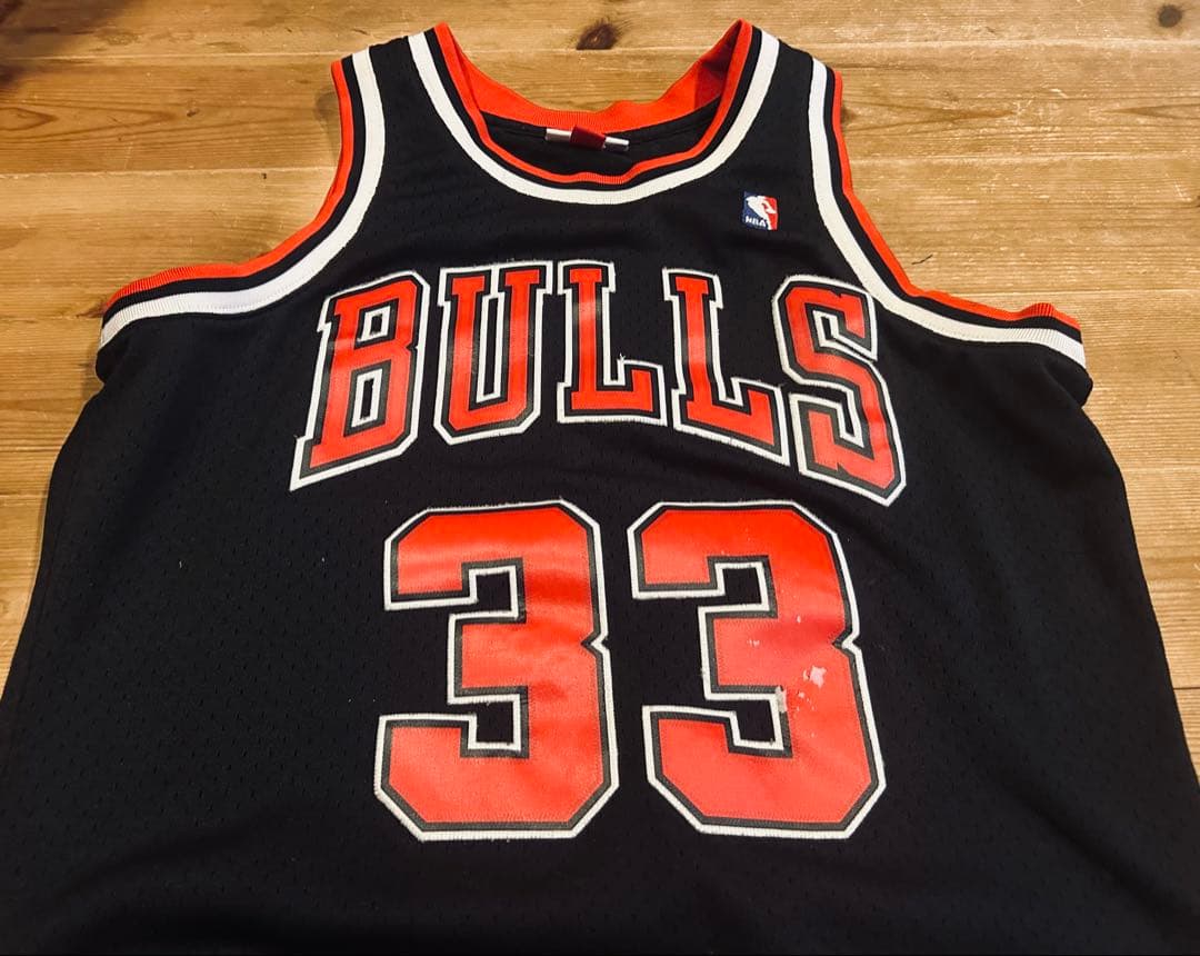 ユニフォーム 古着 90s Mitchell & Ness ブルズ PIPPEN