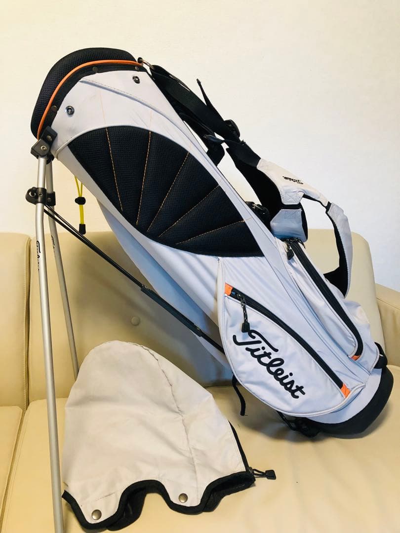 【送料込み】廃盤希少品　超軽量　Titleist グレー キャディバッグ