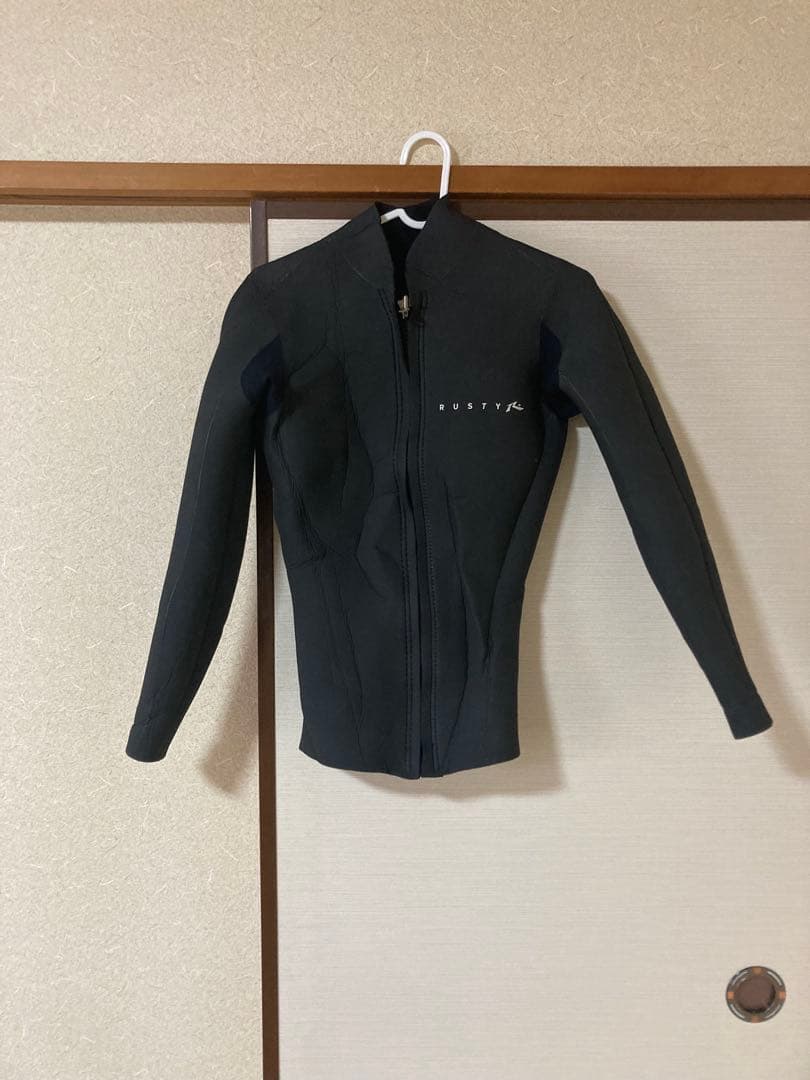 RUSTY ラスティ 長袖タッパー ウェットスーツ メンズML 日本製