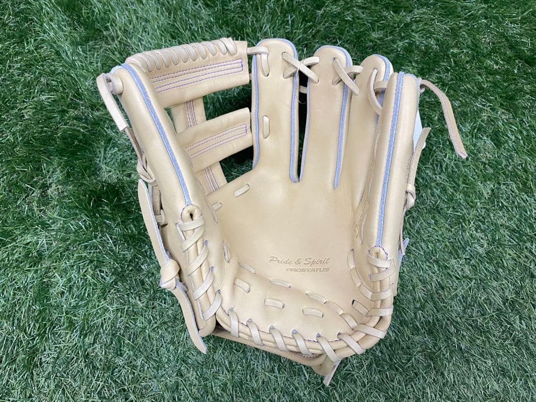 【ZETT】硬式内野手グラブ　吉川モデル　パステルブラウン　2025右投げ