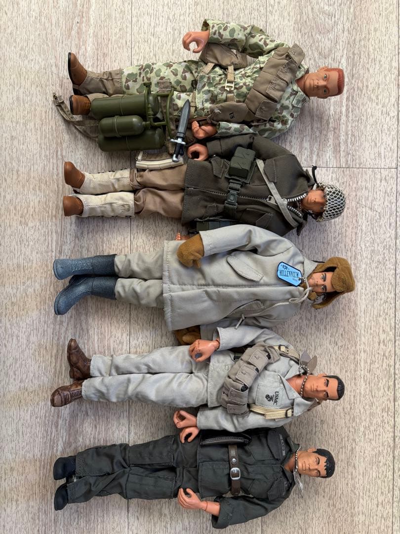 GI ジョー 他 1/6 ミリタリー フィギュア 武器 まとめ売り セット 8点