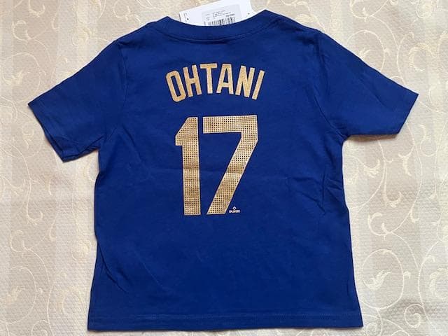 子供用3Tナイキ大谷翔平17ゴールデンセレモニー開幕戦限定販売ドジャースTEE