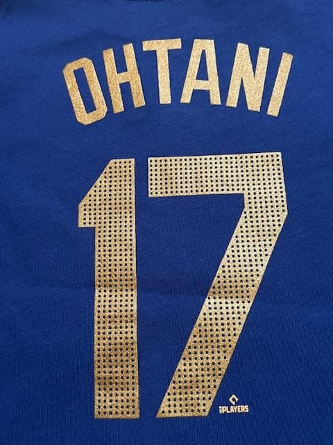 子供用3Tナイキ大谷翔平17ゴールデンセレモニー開幕戦限定販売ドジャースTEE