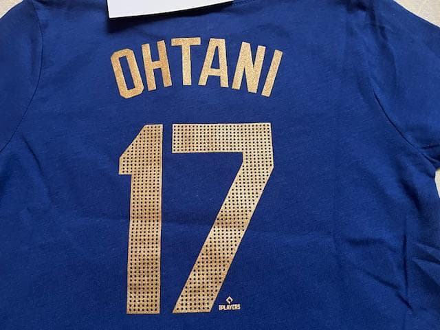 子供用3Tナイキ大谷翔平17ゴールデンセレモニー開幕戦限定販売ドジャースTEE