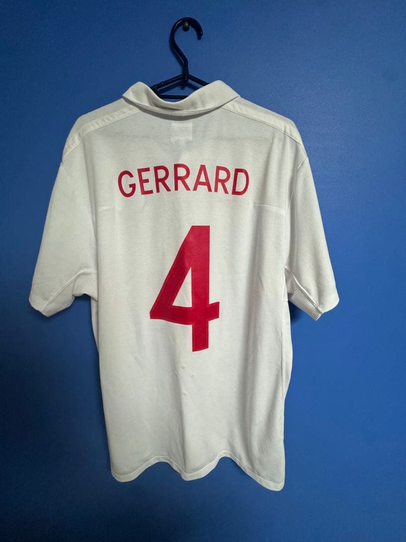 イングランド代表 Umbro シャツ GERRARD 4