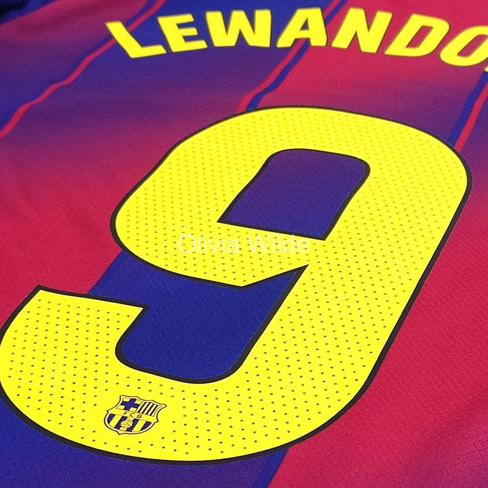 [正規品] FCバルセロナ ユニフォーム #9 LEWANDOWSKI