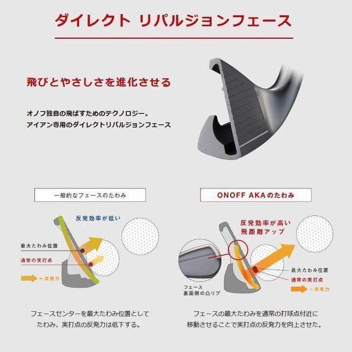 新品 オノフ AKA 赤 N.S.PRO ZELOS8 (R) SW 2020年