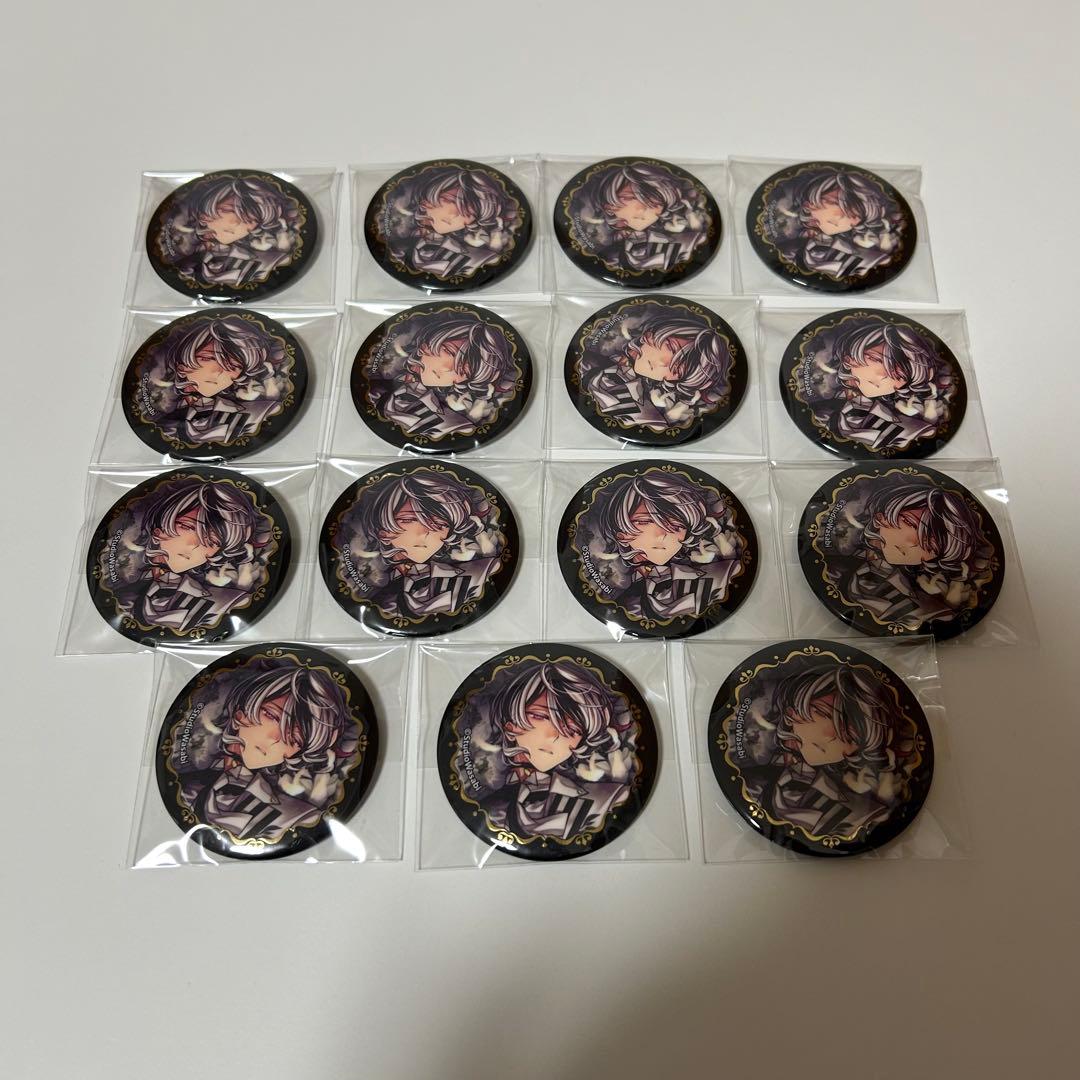 悪魔執事と黒い猫 あくねこ 4周年 箔押し缶バッジ ベリアン